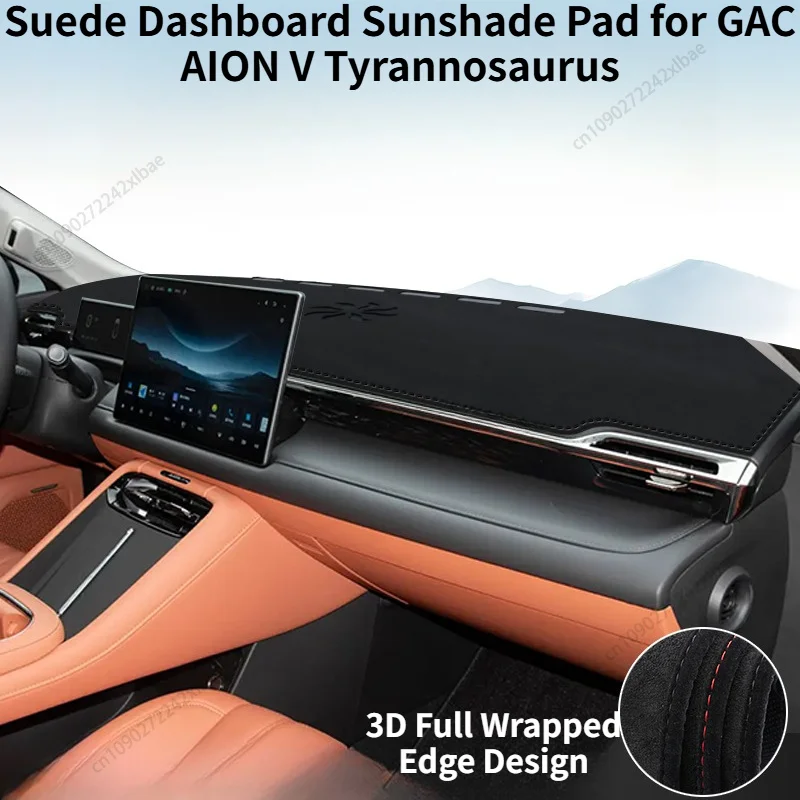 

Custom Suede Dashboard Sun Shade Pad, Dash Cover Protector for GAC AION V Tyrannosaurus 2024-2026 Car Mat Accessories durable