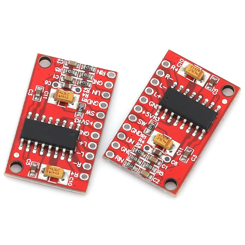 1/5/10Pcs Red Board PAM8403 Ultra Mini Digital Amplifier Board Small Power 3W Dual Channel Audio Amp Module