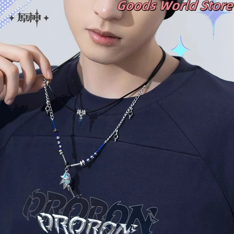 

Original Ororon Necklace Mihoyo Genshin Impact Figures Ororon Cosplay Anime Game Role Play Costume Necklace Birthday Gift
