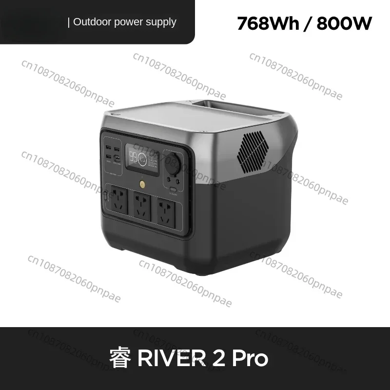 For EcoFlow River 2 Pro Outdoor Mobile 220V Fast Charge Lithium River 2 Max Iron Phosphate Battery High Power Power Supply