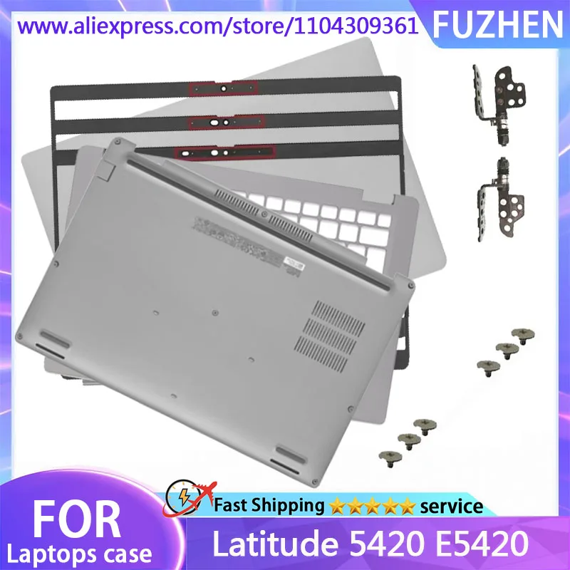

New Cover For Latitude 5420 E5420 14" LCD Back Cover Front Bezel Case Palmrest Bottom 0DW98X 063DTN A20695 A20697