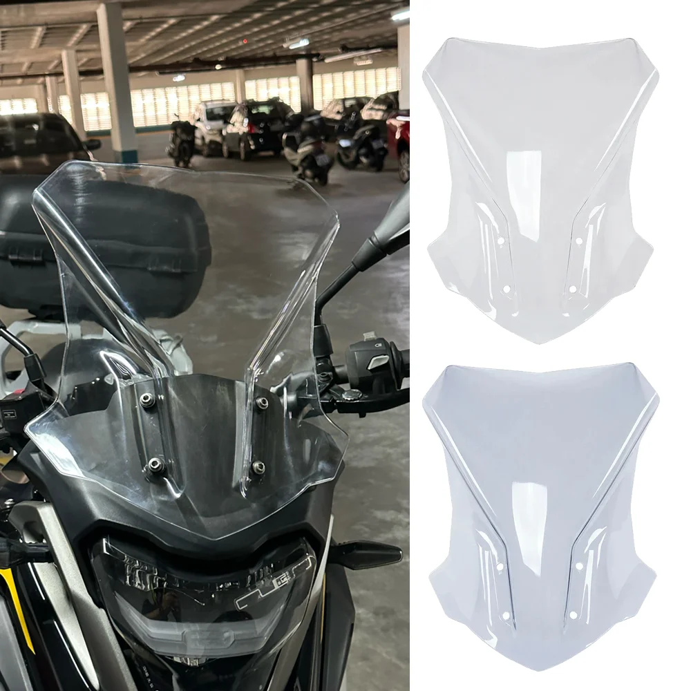 Enlarged Motorcycle WindScreen For BMW G310GS 2017-2023 VIsor G 310 310GS Double Bubble Screen Deflector Accessories Windshield