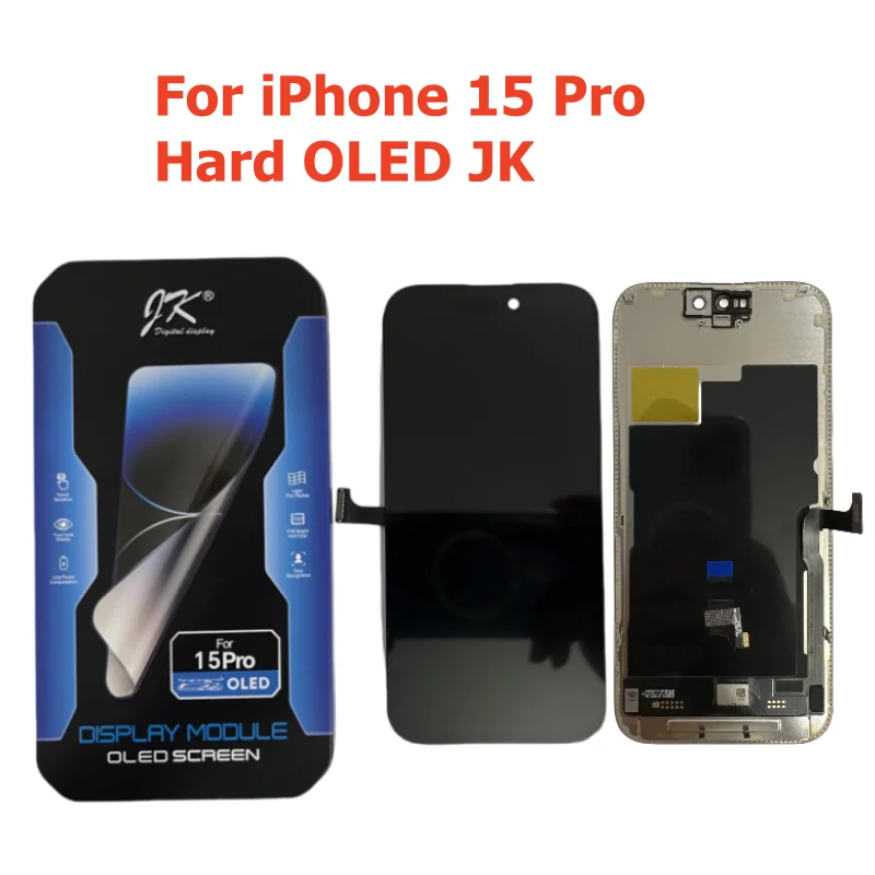 JK Soft Hard OLED Screen For iPhone 15 Pro 16 Plus 13 14 Pro Max