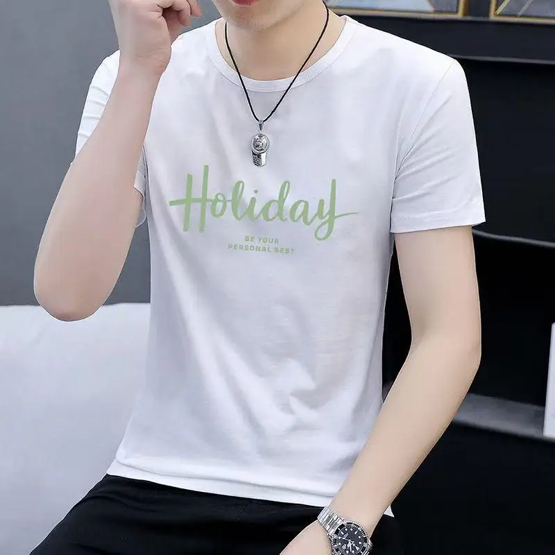 تي شيرت رجالي عالي الجودة مطبوع عليه عام 2025 من ort Sve تي شيرت صيفي عصري ماركة f Sve لون من الحرير الجليدي للجسم irt Polyes... #3