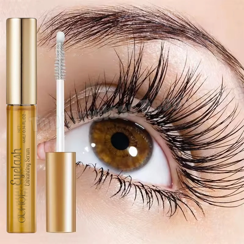 Soro de crescimento rápido de cílios, intensificador de cílios natural, mais cheio, mais grosso, ondulação, tratamento de cílios, produtos de cuidados com os olhos, maquiagem