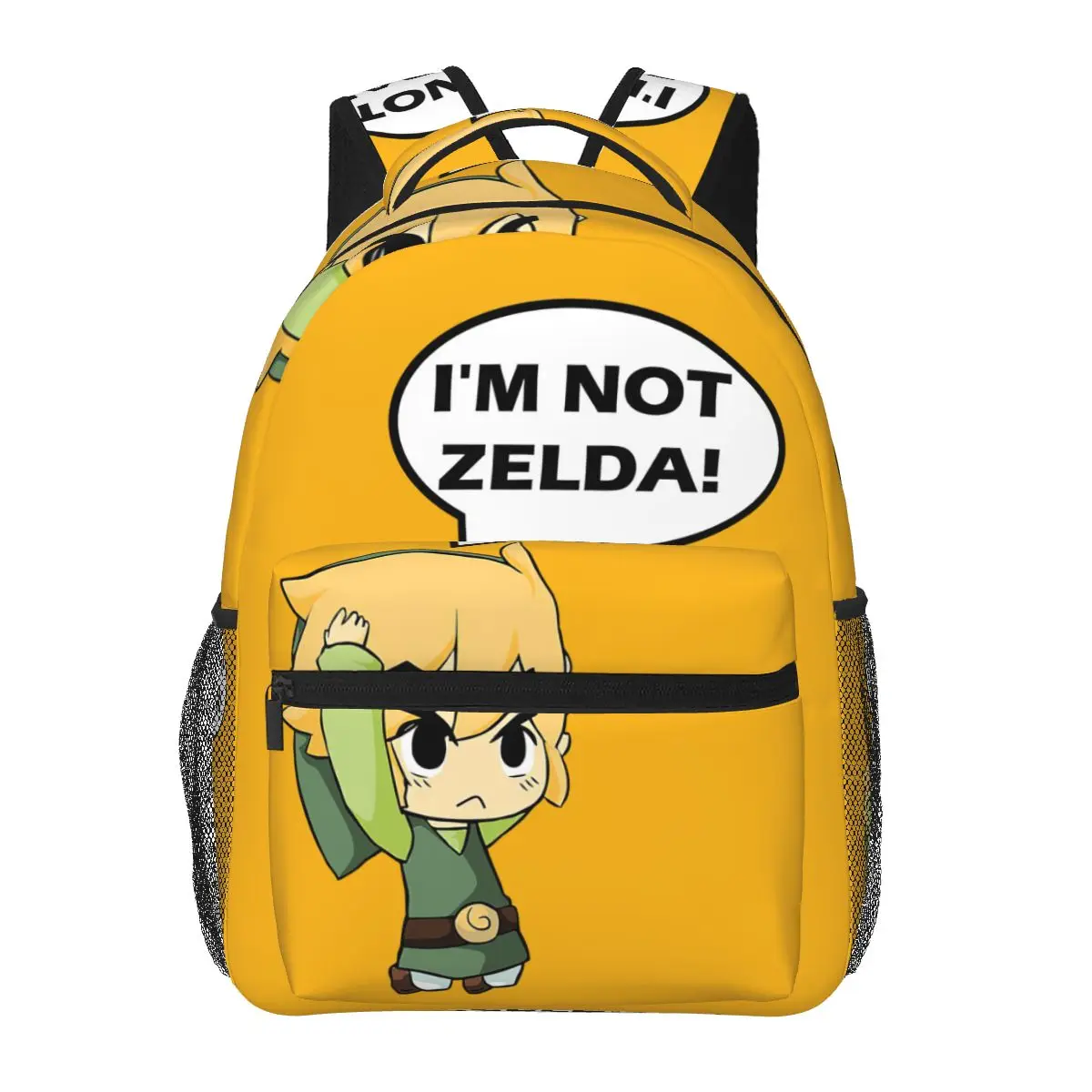 

I'm Not Zelda Backpack for Girls Boys Travel RucksackBackpacks for Teenage school bag