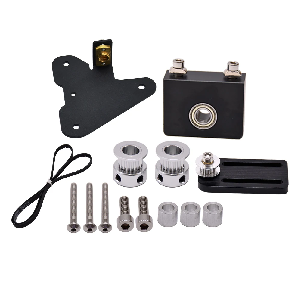 Zestaw do modernizacji podwójnej osi Z Ender3/CR10, zestaw do modernizacji z gwintem trapezowym, zębatka 20 zębów, pasek rozrządu z kołem pasowym do Ender 3/CR10. — zdjęcie produktu 2