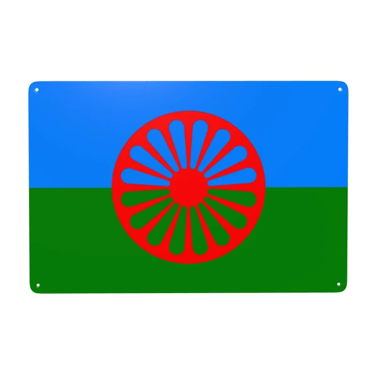 Цыганский флаг Романи Папс, металлические жестяные вывески, винтажные таблички на заказ для офисного магазина, пабов, клубов, человек, пещерный бар, настенный художественный декор