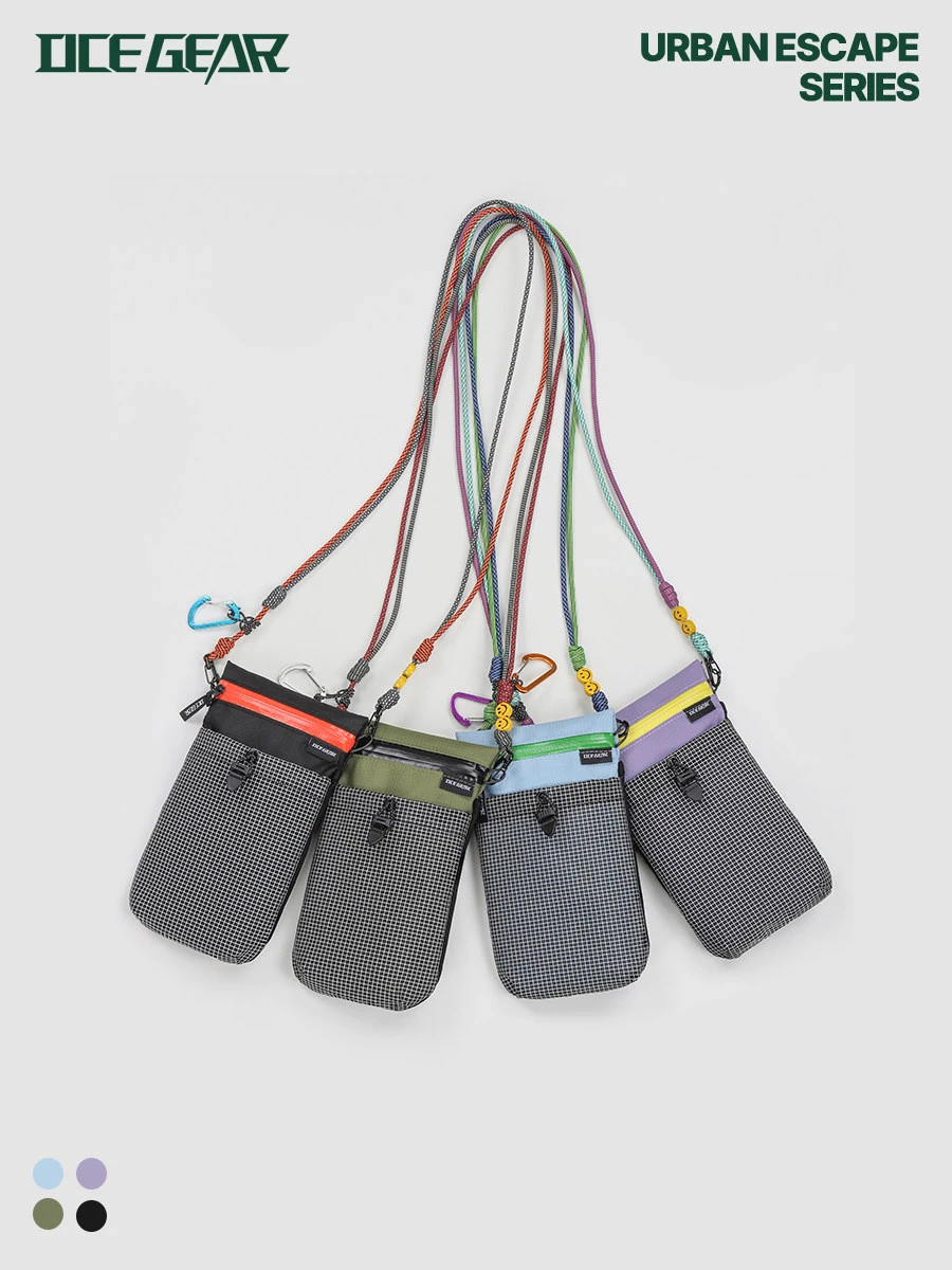 

Водонепроницаемая сумка для телефона Dyneema с молнией YKK, ультралегкая (75 г), для походов, через плечо, износостойкая, для мужчин и женщин