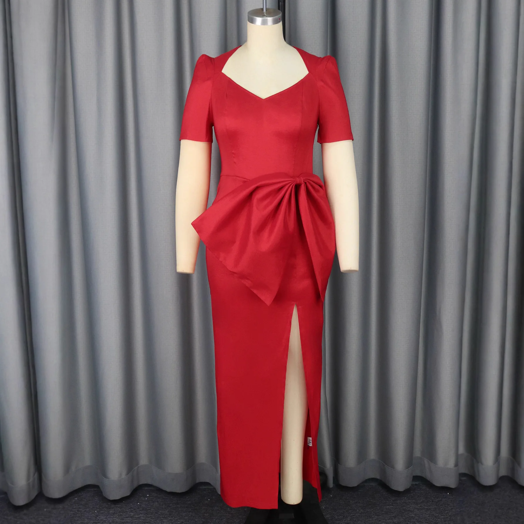 

Red Plus Size African Party Long Dresses for Women 2026 Dashiki Ankara Evening Gowns Outfits Robe Africa Clothing S-4XL