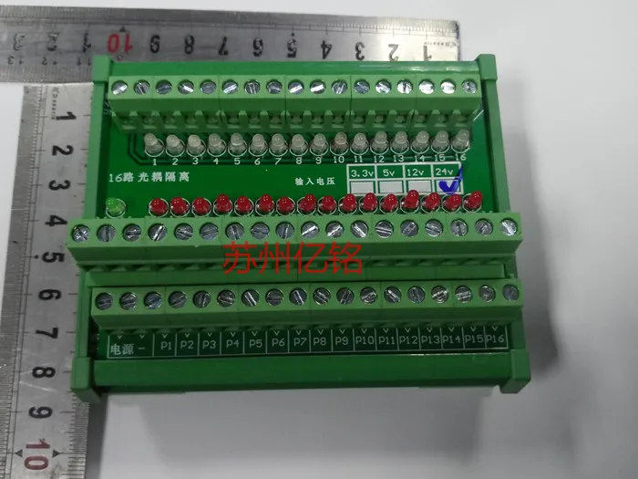 

16-channel Optocoupler Isolation Signal Polarity Conversion Module NPN to PNP PNP to NPN Optocoupler Isolation Board