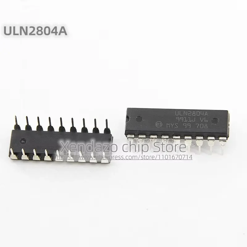5pcs/lot ULN2804AN ULN2804APG ULN2804A ULN2804 DIP-18 package Darlington Transistor Chip
