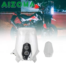 Motocross Adventure Rally Replica Fairing Windshield Headlight For 450 RALLY REPLICA ENDURO 690 790 890 BAJA EXC 500 701 FE