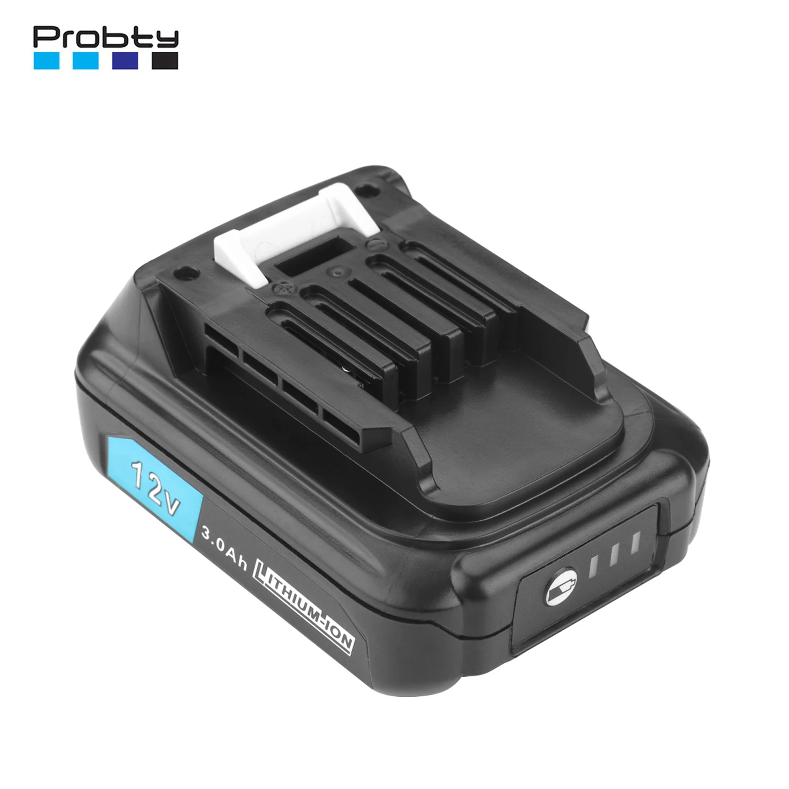 

Probty BL1021B BL1020 12V 10.8V 3000mAh Li-ion Power Tools Rechargeable Battery for Makita BL1016 BL1015 BL1041 BL1021 DF331D