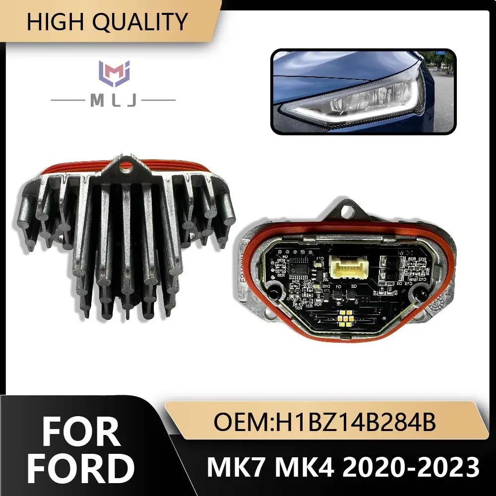 

OE H1BZ14B284B DRL Angel Eyes Daytime Running Light Module For Ford MK7 MK4 2020-2023 Headlight Direct Replacement Repair Parts