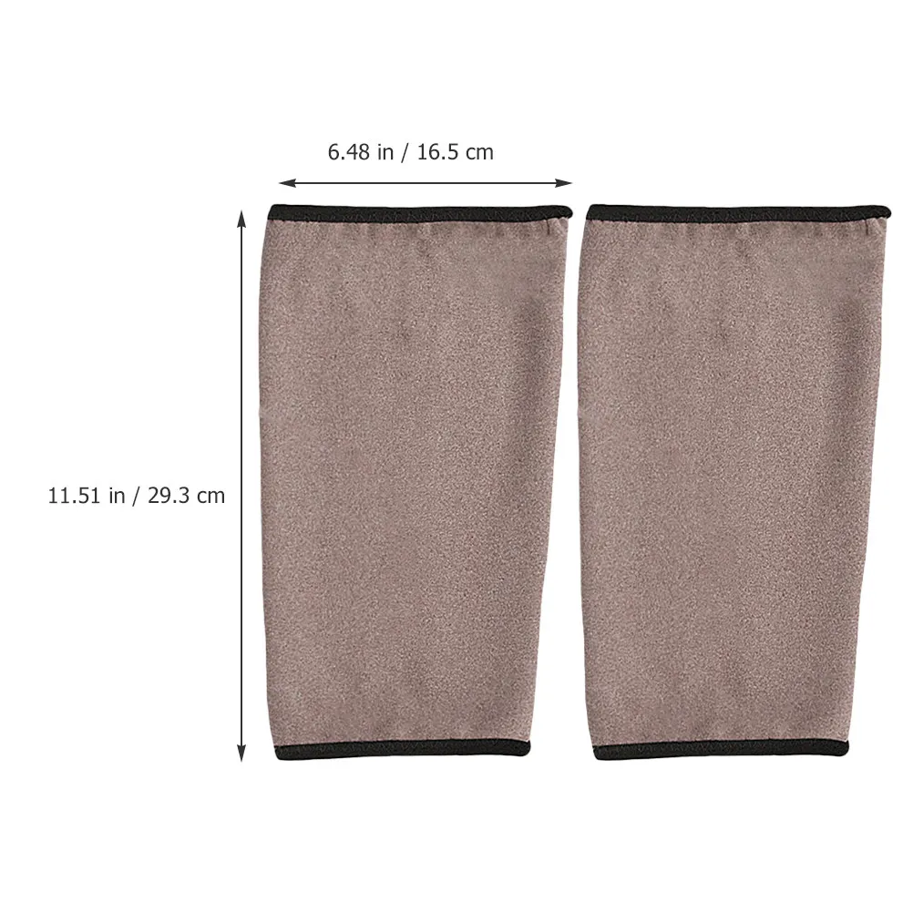 1Pair All Season Knee Warmer Thermal Insulated Knee Protector Comfort Fit for Ice Fishing Cycling Fitness Yoga Basketball and