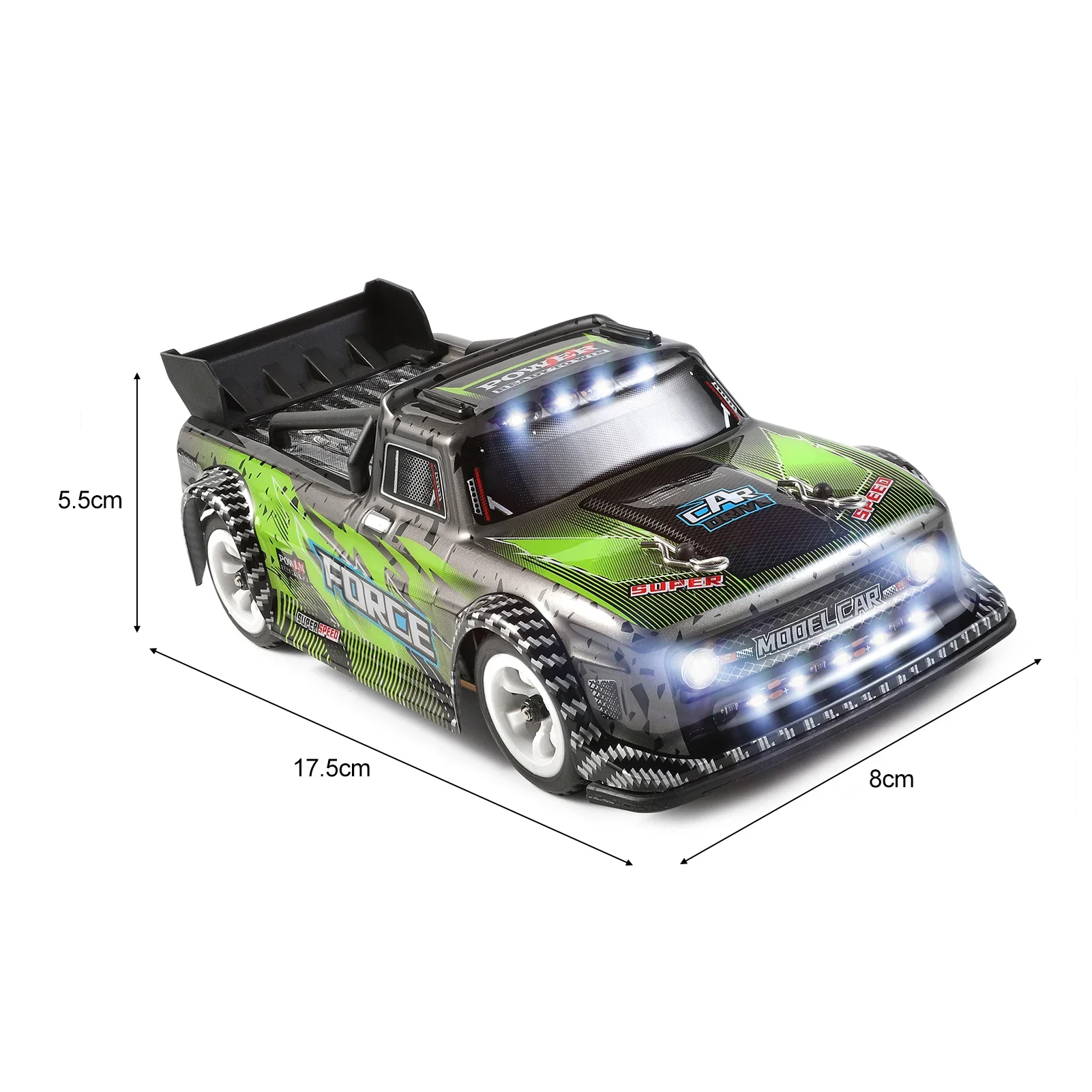 for  2.4G Racing RC Car 30 KM/H High Speed Metal Chassis 4WD Electric Off-Road Drift Remote Control Toys RTR For Kids