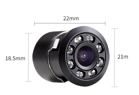 18.5 LED infared waterproof night vision car rear view back up camera