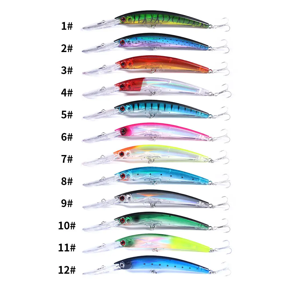 17cm 23.5g Minnow Fishing Lure Jerkbaits Laser Artificial Bait Fishing Wobblers Bait Crankbaits Peche Trout Bass Fishing Tackle — zdjęcie 6
