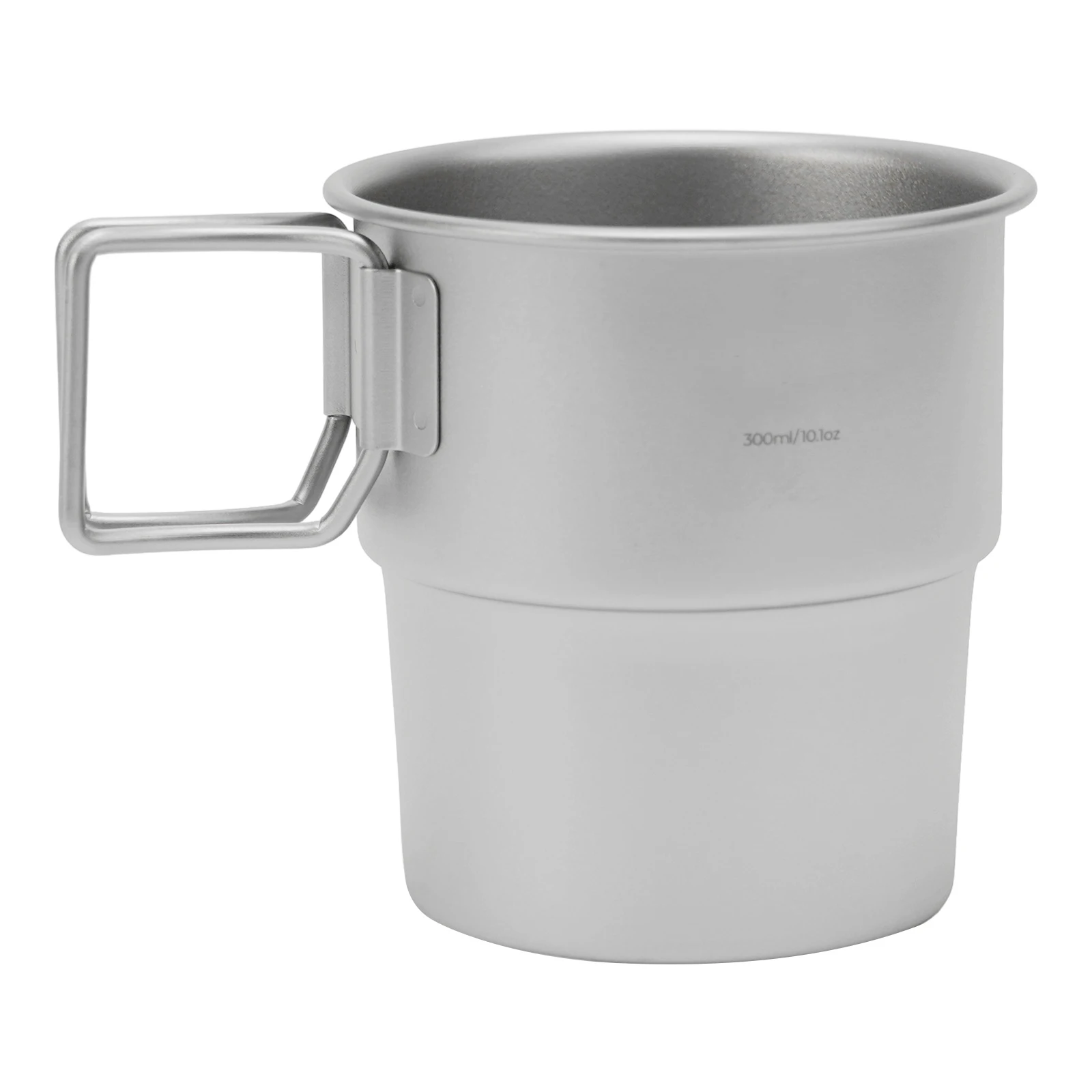 300ml Titanium Cup Titanium Cup Backpacking Coffee Cup For Outdoor Stackable Mug Titanium 2023 New High Quality