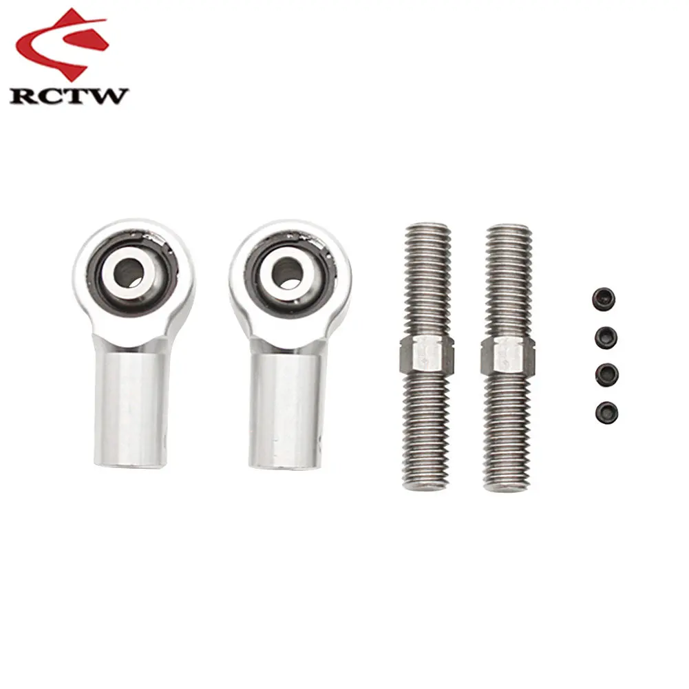 Alloy Front or Rear Upper Ball End Set for 1/5 GTB Racing HPI Rofun Rovan Km Baja 5b Ss 5t 5sc Rc Car Toys Parts