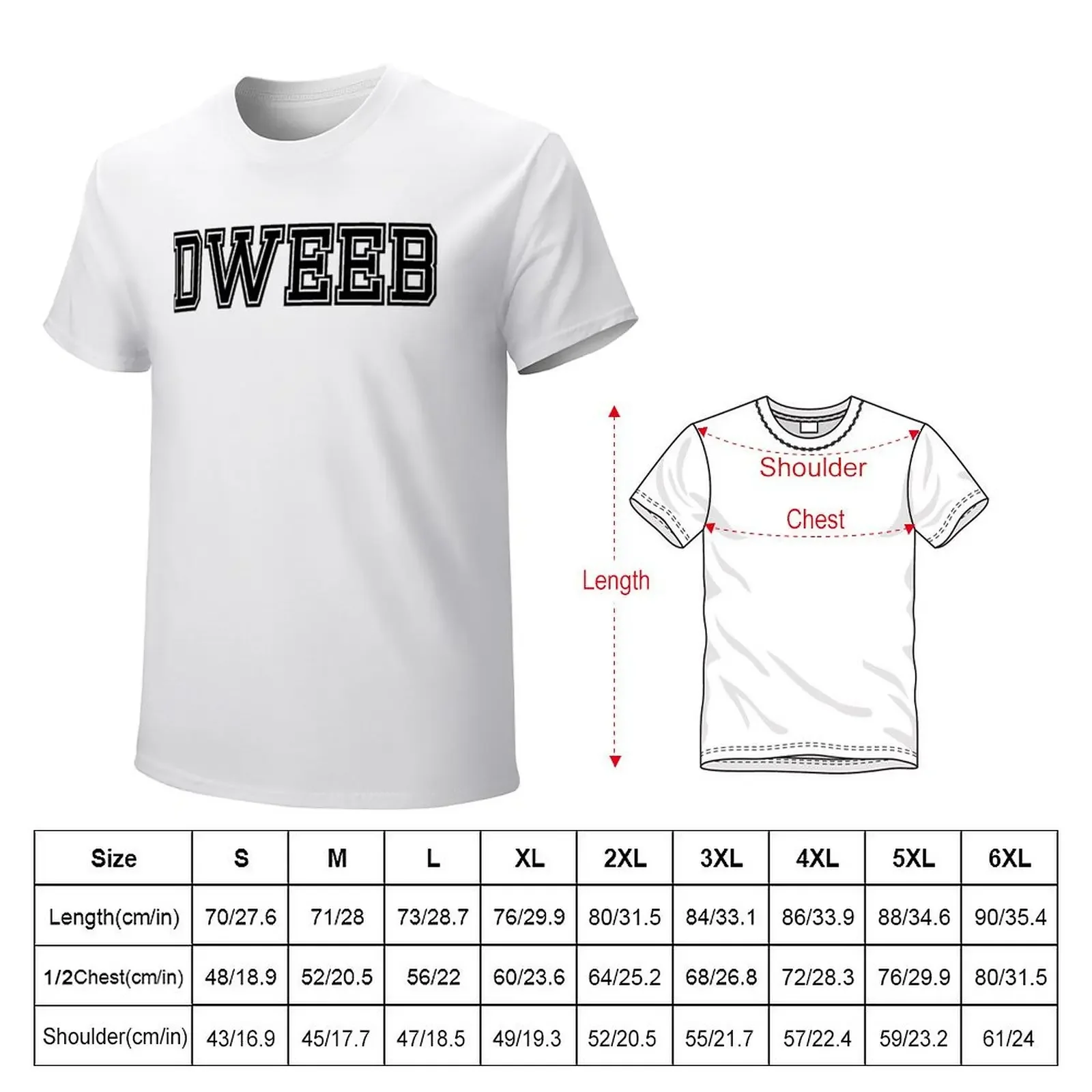 DWEEB T-shirt Blouse cute tops mens white t shirts