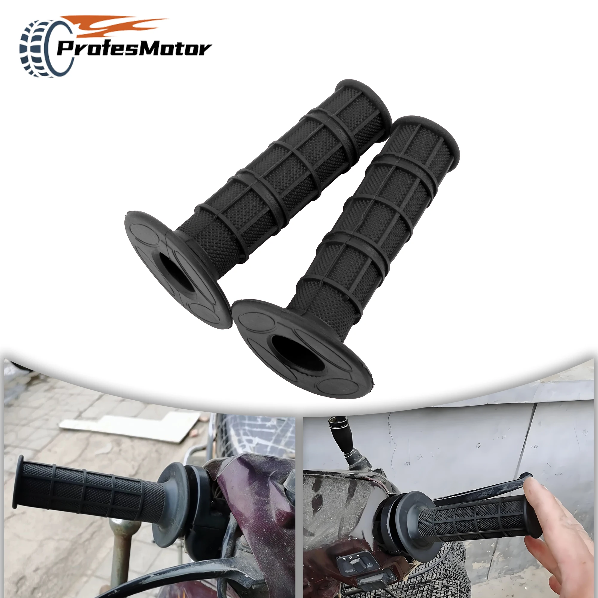 

22mm 7/8" Motorcycle Handlebar Rubber Gel Hand Grips Brake Hands For Honda Yamaha Sur-Ron Talaria Sting Universal Modified Parts