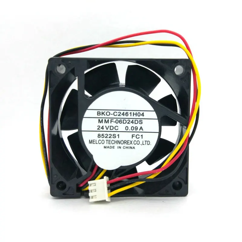 

New Original Inverter fan for BKO-C2461H04 MMF-06D24DS FC1 24V 0.09A 60*60*25MM