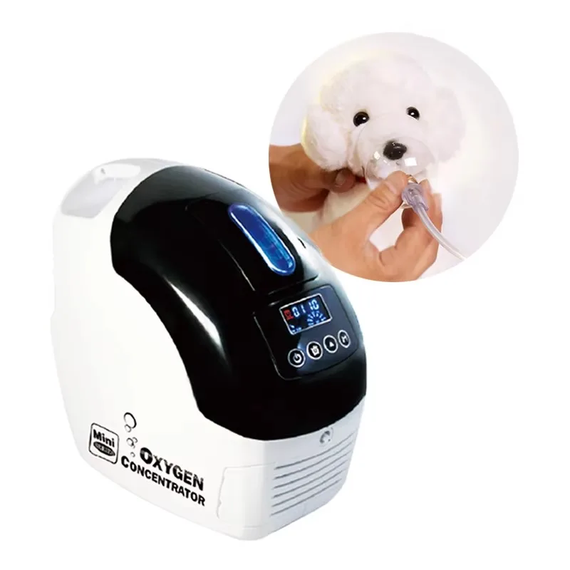 2026 Veterinary Clinic Mini Dog Cat Animal Oxygen Concentrator for Pet Care and Commercial Equipment