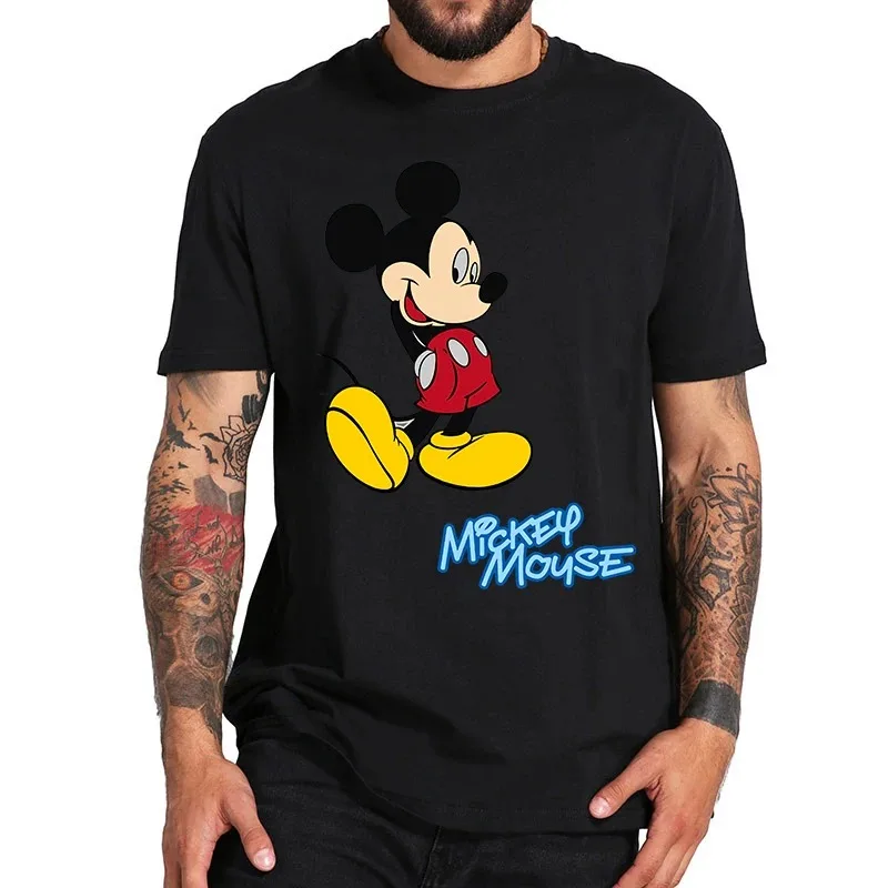 Disney T-shirt Unisex Marvel Superhero Tshirt Cute Cartoon Avatar Print T Shirt Summer Daily Short-sleeved Streetwear Tops Tees