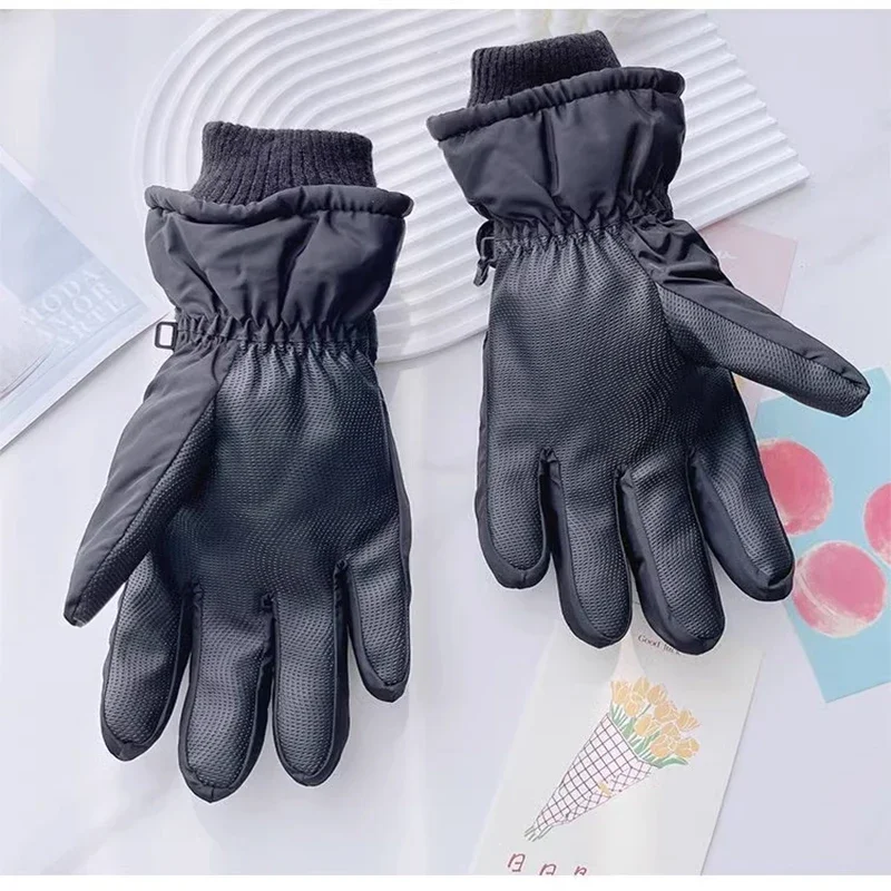 Waterproof Full Finger Gloves Snowboard Winter Warm Gloves Men Women Sport Snow Cycling Gloves Adult