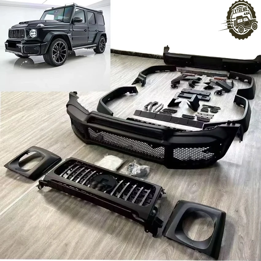 

Upgrade B800 Style Body Kit Car Bumper Exterior Kit for Mercedes Benz G Wagon W464 G63 W463A G500 G550 2019y+ With PP Material