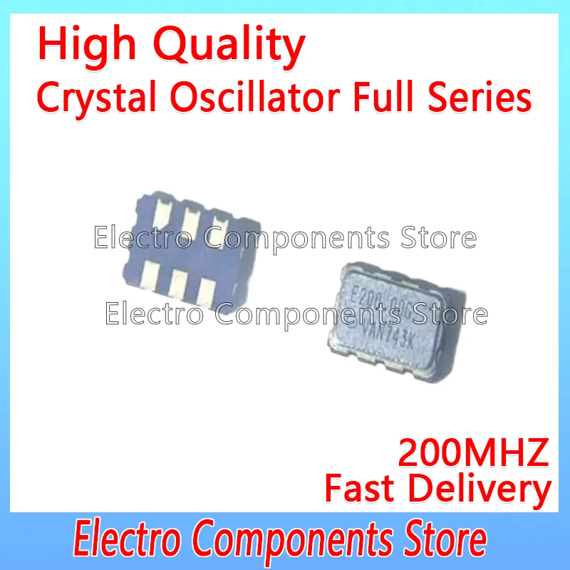 2PCS LVDS SG5032VAN-200MHZ-KEGA X1G0042610002400 200M 5032 SMD-6 5*3.2MM 200.000MHZ SMD Active Differential Crystal Oscillator
