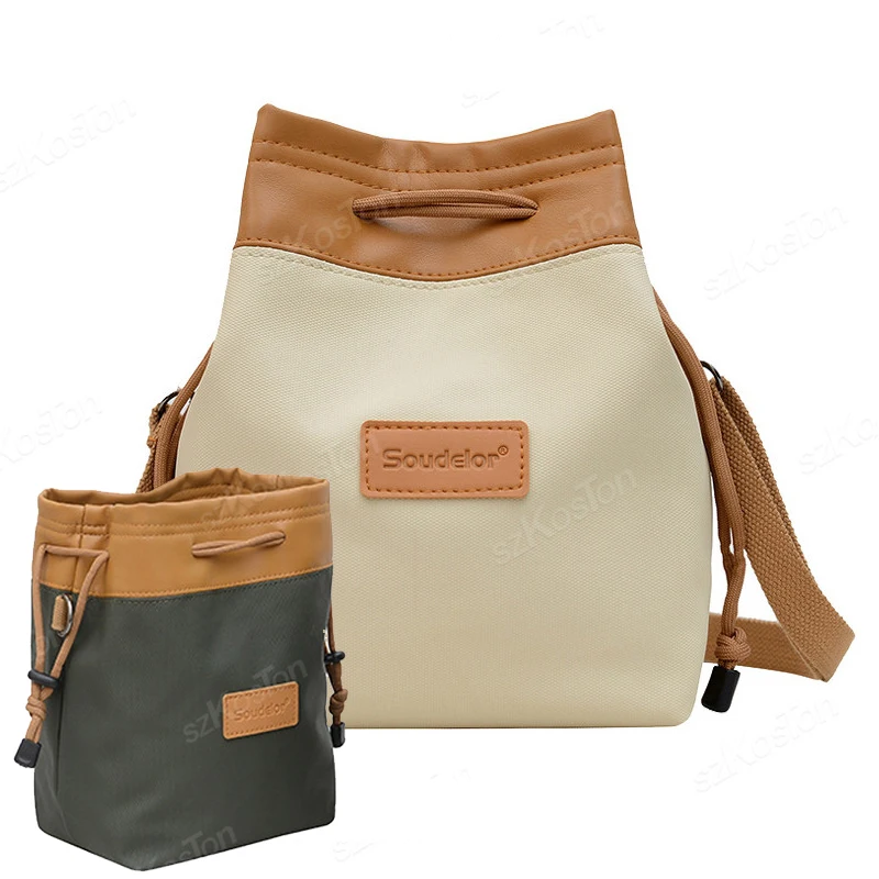 Portable Single Shoulder Camera Bag Carrying Travel Case Waterproof Photography DSLR Handbag For Canon Nikon Sony Fuji Panasonic