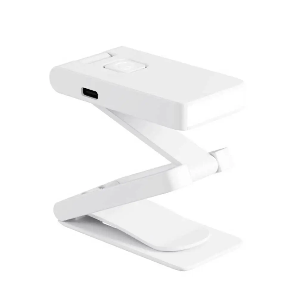 

Convenient Rechargeable Clip-On Booklight Eye Protection Foldable Reading Lamp Dimmable ABS Night Light Outdoors