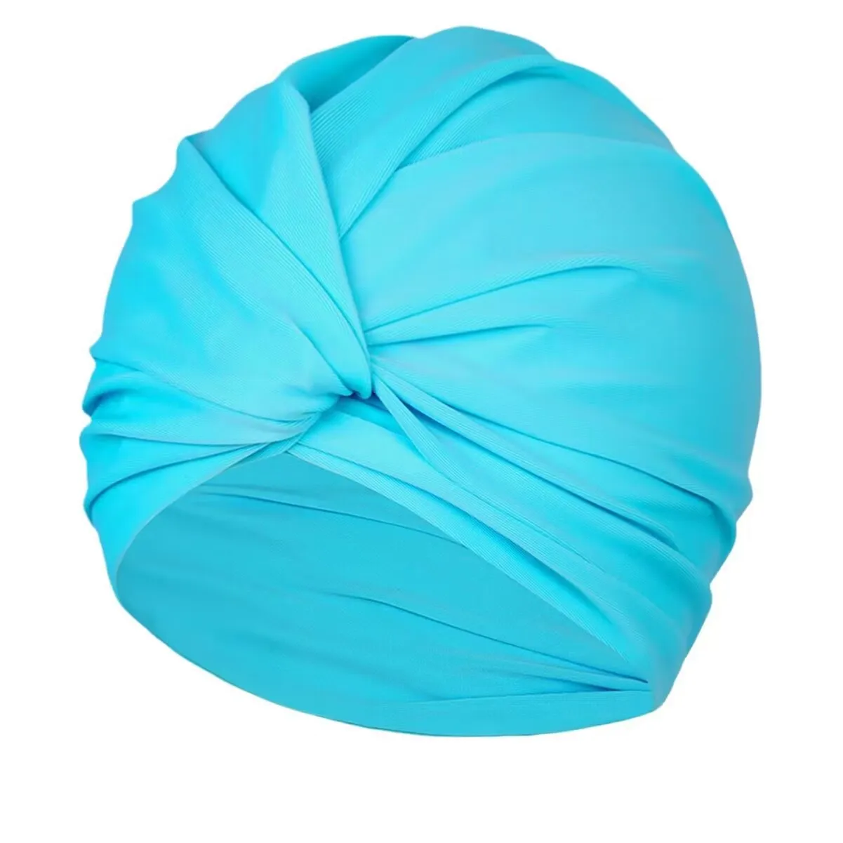 1 Stück rutschfeste Badekappe für langes, lockiges, dickes Haar und Zöpfe – perfekt für Strand und Pool mit flexibler Passform – Detail 8