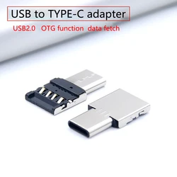 OTG USB Type C Adapter USB-C Male to USB 2.0 Female Data Connector for Xiaomi Huawei Android Phone