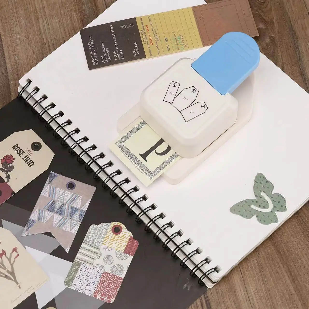 المرجعية دليل الناخس لسكرابوكينغ الحرفية الناخس الملابس علامة الناخس مستقيم هدية علامة اللكمات الورقية DIY بها بنفسك