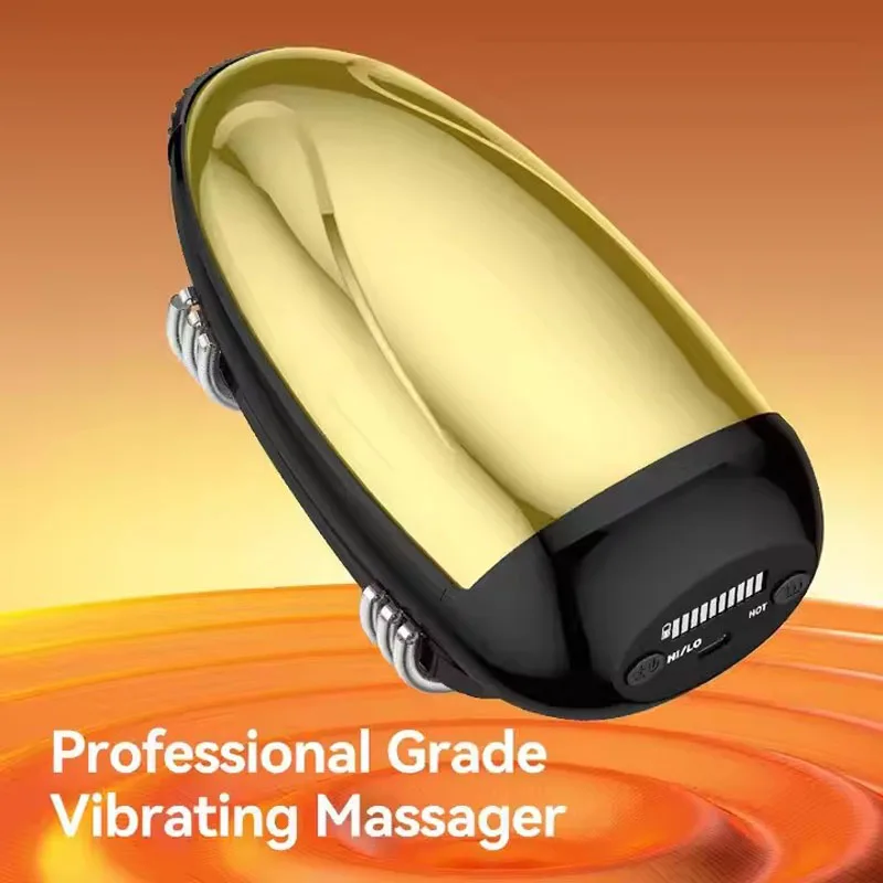 Professional Cordless USB Charge Vibration Neck Legs Hand Hair Scalp Massage Body Relax Barber Salon Handheld Massager Machine