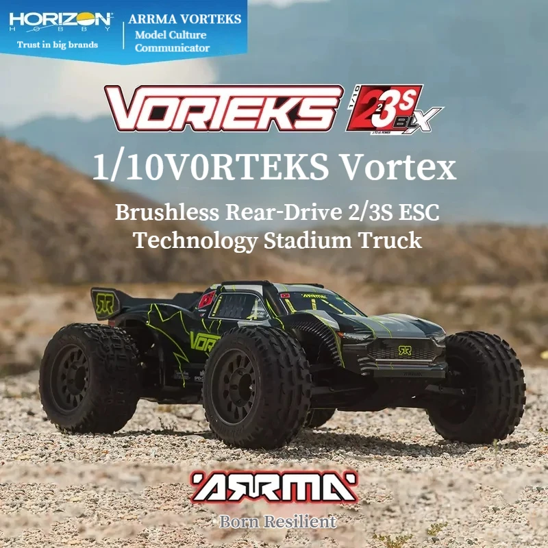 

Arrma Vorteck 1/10 Scale Remote Control Brushless Rear Drive Monster Truck Off-Road Vehicle For Boys Indoor Outdoor Toy
