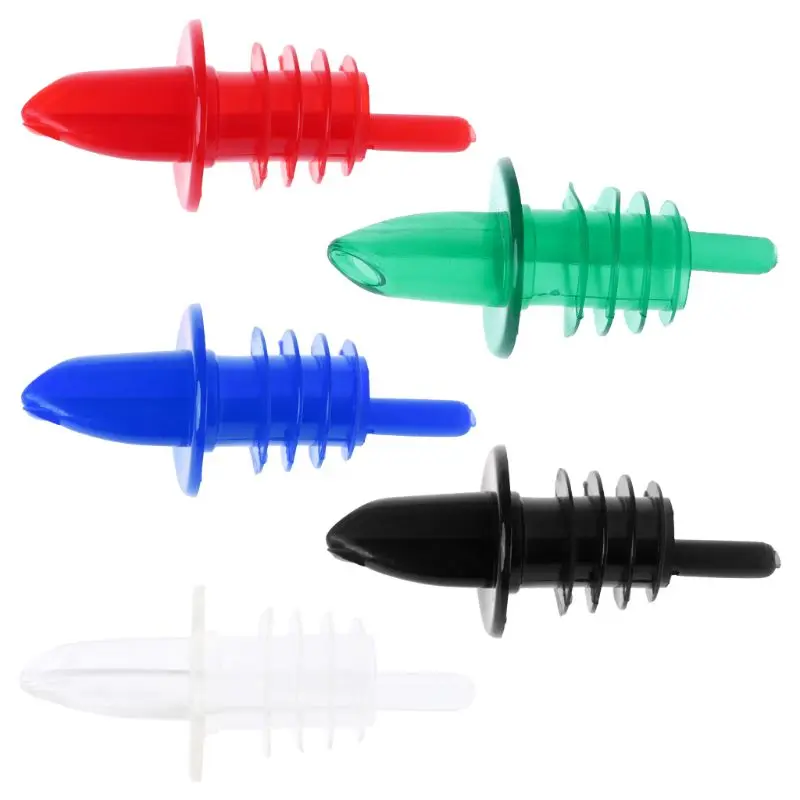 1PC Plastic Liquor Spirit Wine Bottle Pour Free Flow Pourer Stopper Cocktail Drinks