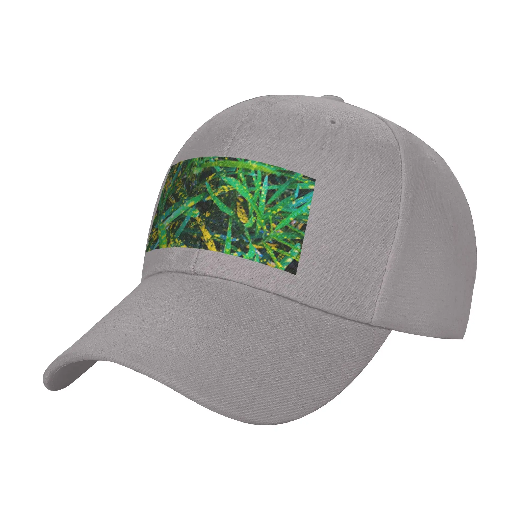Hot Sale yellow and green leaves croton plants Baseball Cap Trendy Polo Cap  Gardening Polo Cap