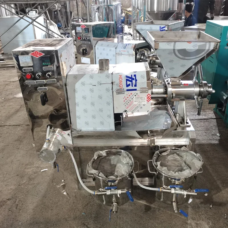 

For Commercial Oil Press Machine 30-60Kg Per Hours 220V 380V Sesame Peanut Walnut Extractor