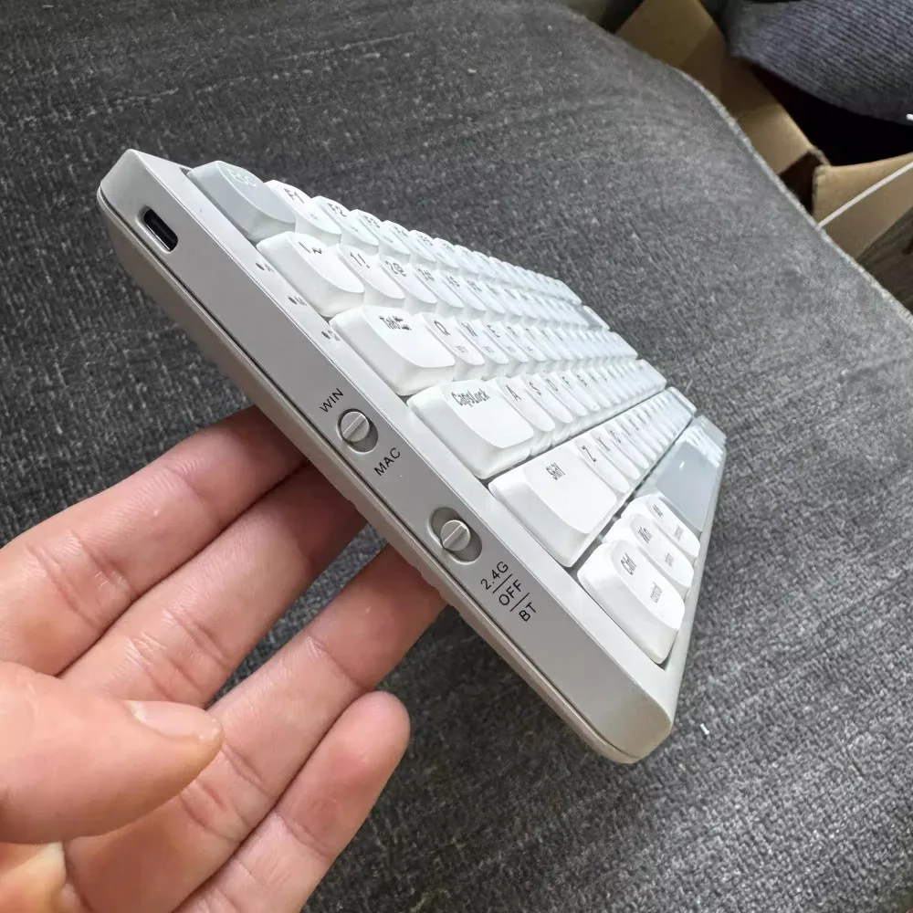 Element E TL84 Low Profile Mechanical Keyboard Wireless Tri-Mode Hot-swap Portable Office Gaming Keyboard for Laptop Mac Win Ios