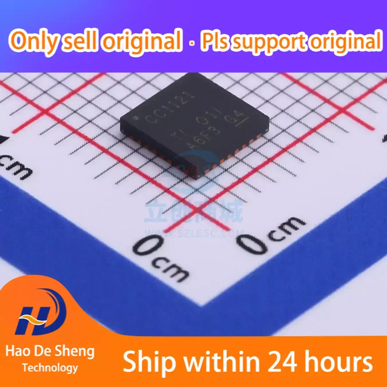 

10 шт./лот CC1121RHBR VQFN32 новый оригинальный на складе