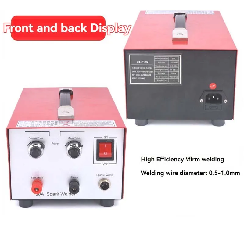 آلة لحام نقطي نبض صغير آلة لحام الذهب والفضة أداة معالجة المجوهرات آلة لحام المجوهرات #5