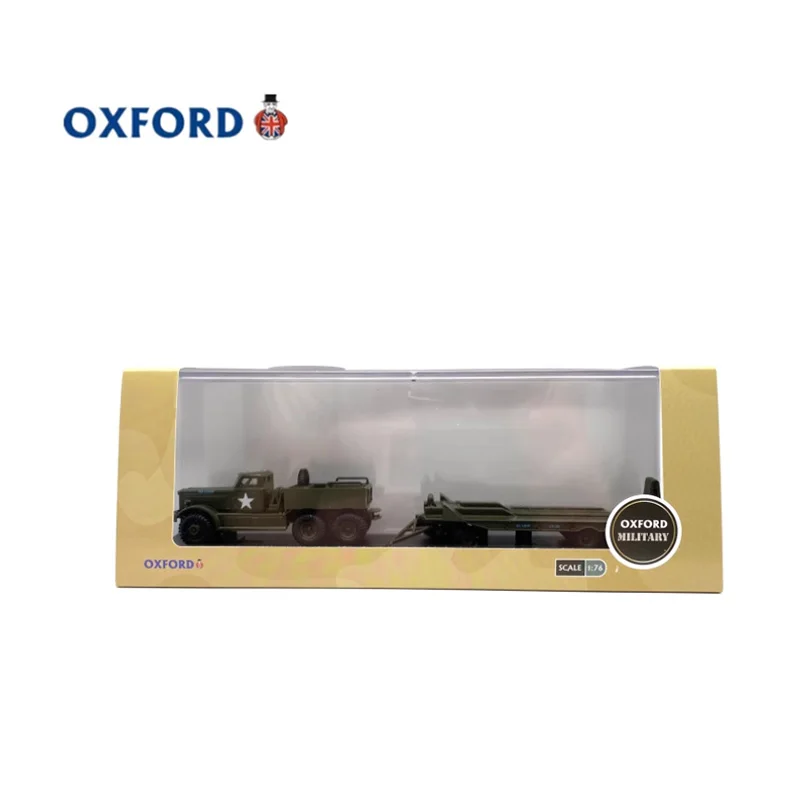 OXFORD Diecast escala 1:76 ejército diamante T transportador coche en miniatura de aleación producto terminado juguete de simulación modelo estático ornamento