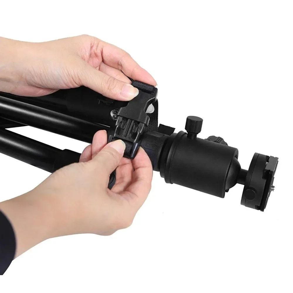 Tripé carregando Strap Light Stand, Sling ombro, Quick Release Buckle, Gadgets fotográficos, ferramenta compacta para shooing ao ar livre