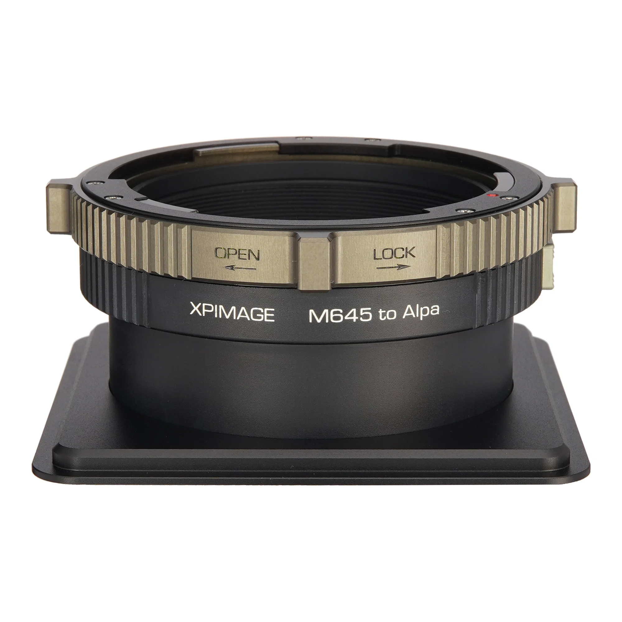 

XPIMAGE M645 to ALPA Lens Mount Adapter Ring Compatible with Mamiya 645 Phase Schneider Lens for ALPA12 System Cameras 12SWA