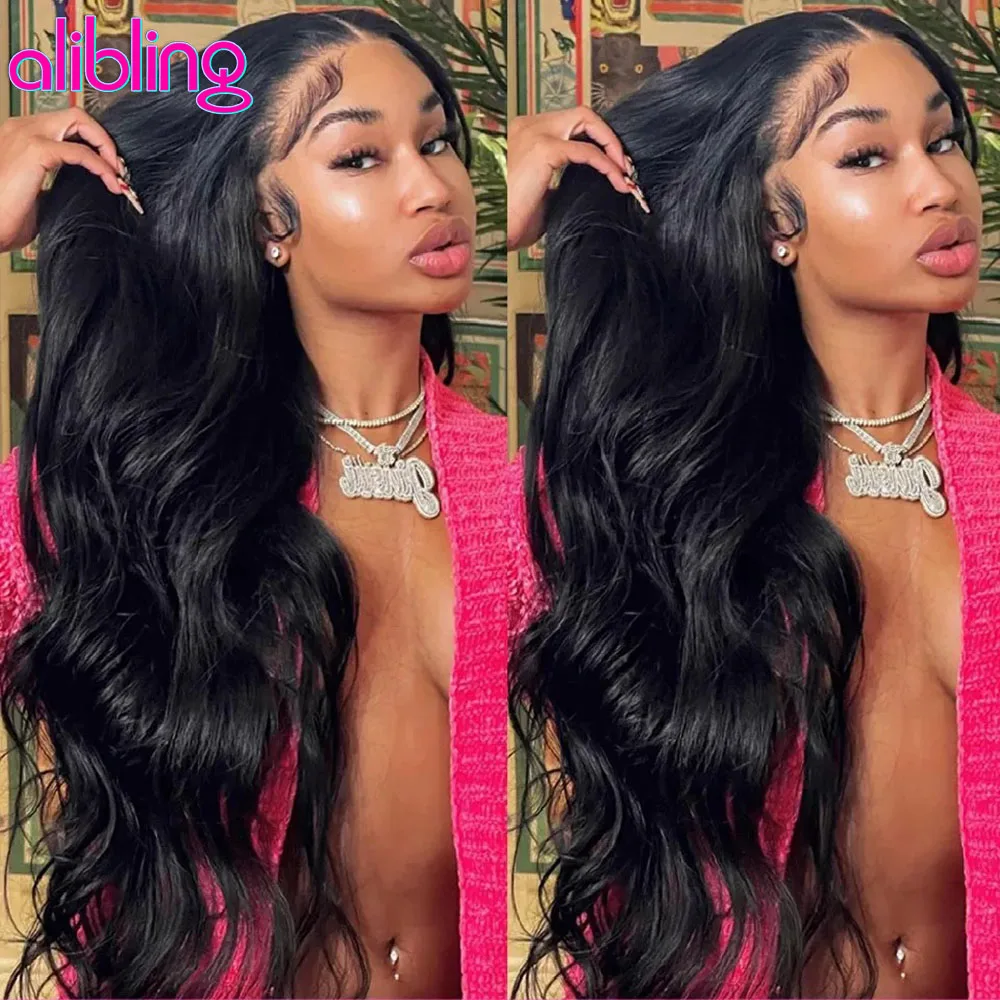 Body Wave Human Hair Wig HD Lace Wig Brazilian 13x4 13x6 Transparent Lace Frontal Wigs For Women 180 Density Remy Glueless Wigs